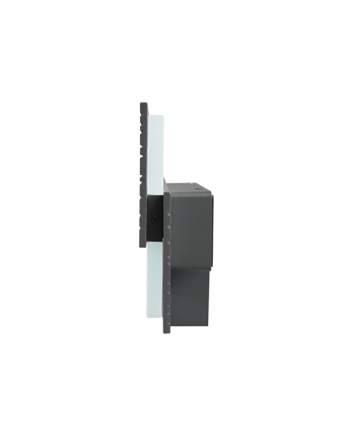 Trio MARIZA – Luminaire extérieur LED avec détection de mouvement, lumière 3000K, anthracite