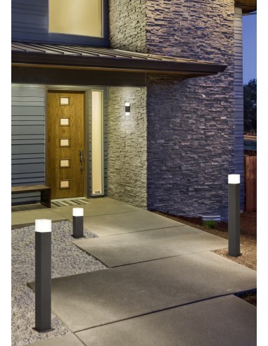 Trio HUDSON – Luminaire extérieur LED E14, 3,5W, lumière chaude 3000K, design moderne