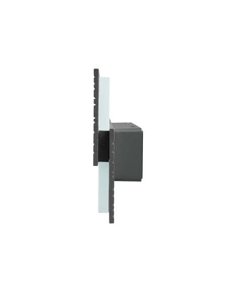 Trio – Mariza – Applique murale moderne LED 3000K en aluminium anthracite, H17 cm