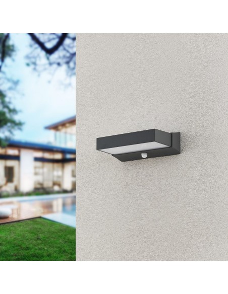 Applique murale LED extérieure anthracite - détecteur – Trio – Cuando