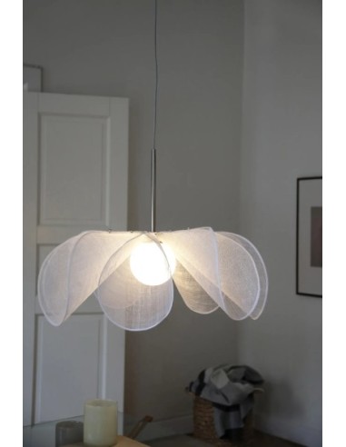 Markslöjd Styrka – Luminaire suspendu blanc effet floral, lumière douce et apaisante
