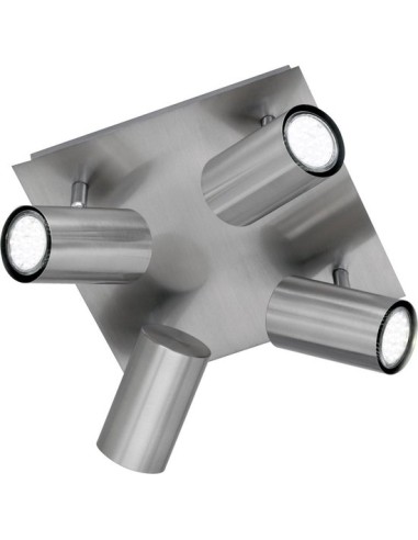 Trio – Marley – Spot plafond design scandinave, 4x GU10, éclairage économique IP20