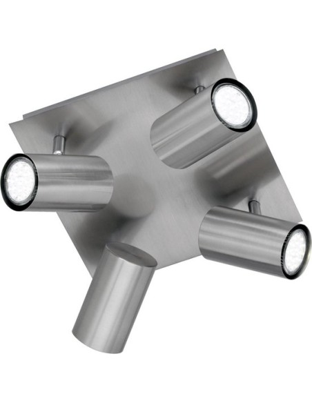 Trio – Marley – Spot plafond design scandinave, 4x GU10, éclairage économique IP20