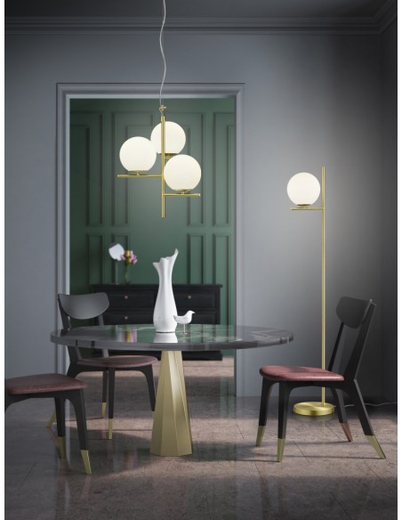 Trio Pure – Suspension déco 40 cm, style épuré, IP20, sans ampoules