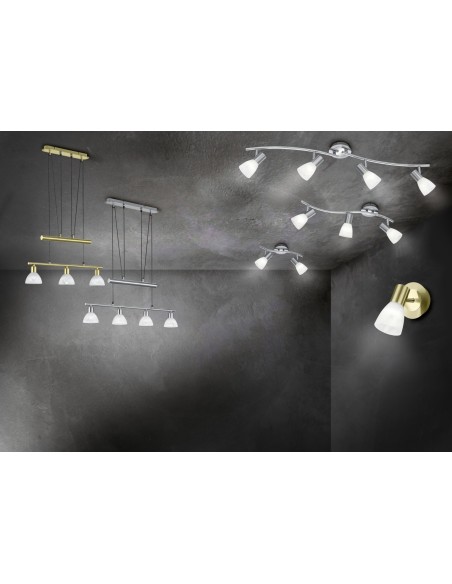 Trio Levisto – Spot LED directionnel, ambiance chaleureuse, style moderne et classique