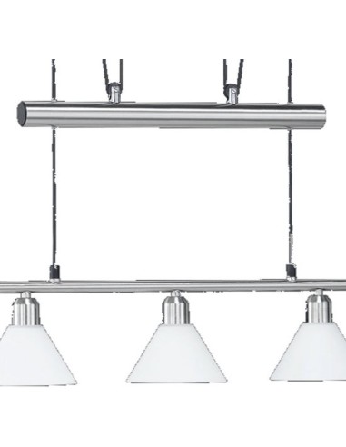 Trio Stamina – Suspension élégante et épurée, compatible LED, dimmable avec variateur externe