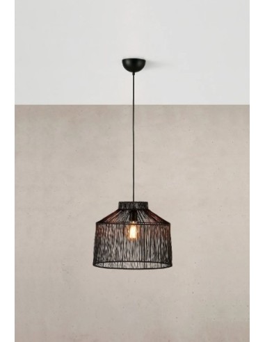 Markslöjd Capanna – Suspension noire avec effet d’ombre décoratif, ambiance cosy