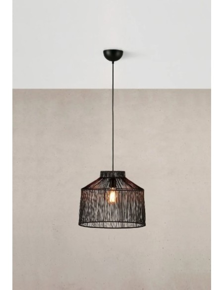 Markslöjd Capanna – Suspension noire avec effet d’ombre décoratif, ambiance cosy