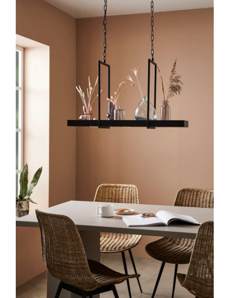 Markslöjd Tray – Suspension LED créative 3x1W, plateau noir personnalisable, idéal au-dessus d’une table, IP20
