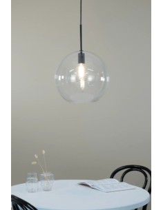 Markslöjd Patera – Suspension Ø35 cm en verre transparent soufflé, design épuré 2