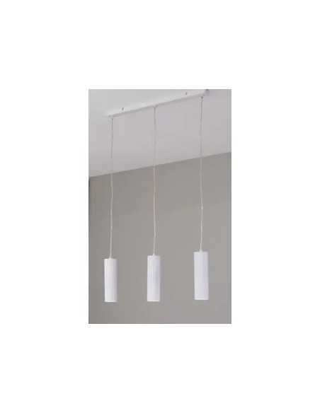 Markslöjd Costilla – Suspension blanche 3xGU10 idéale pour cuisine ou salle à manger contemporaine