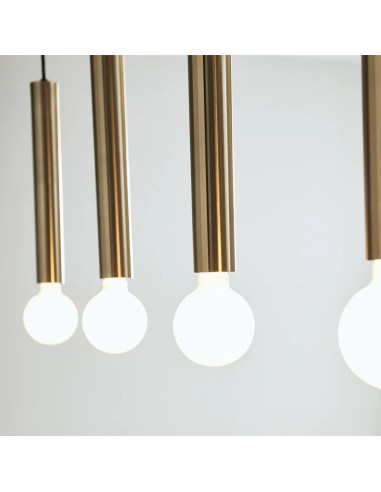 Markslöjd Sencillo – Luminaire à 4 douilles E27, style contemporain pour cuisine ou salle à manger