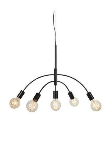 Markslöjd Cygnus – Suspension élégante 5x40W E27, look moderne et accrocheur, câble 1,5 m