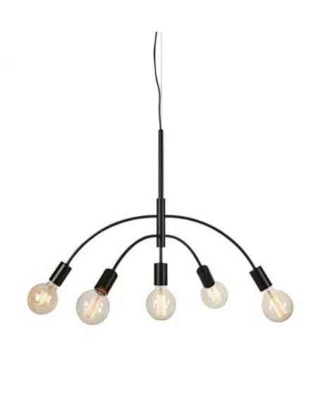 Markslöjd Cygnus – Suspension élégante 5x40W E27, look moderne et accrocheur, câble 1,5 m