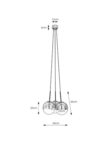 Markslöjd Dione – Suspension élégante en verre opale, lumière douce pour salon ou cuisine