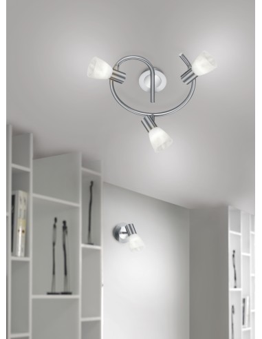 Trio – Levisto – Avec ampoules LED incluses, efficacité énergétique et style intemporel