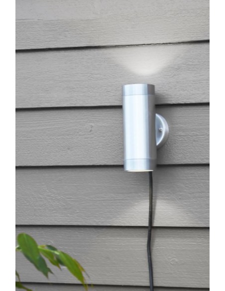 Markslöjd Garden 24 – Applique murale façade dimmable 24V, LED intégrées, style moderne