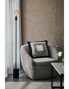 Markslöjd Capital – Lampadaire en métal noir 1xE27, design industriel épuré 2