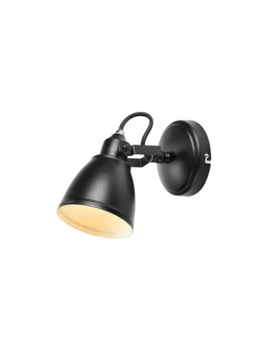 Markslöjd Fjällbacka – Luminaire mural noir classique, G9 20W, protection IP44