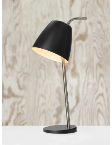 Markslöjd Spin – Élégante lampe noire au design minimaliste, compatible E27, création Tom Stepp