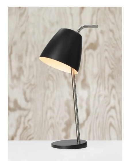 Markslöjd Spin – Élégante lampe noire au design minimaliste, compatible E27, création Tom Stepp