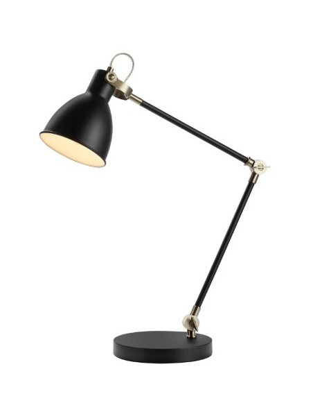 Markslöjd House – Luminaire de bureau noir, 1xE27, pratique et contemporain