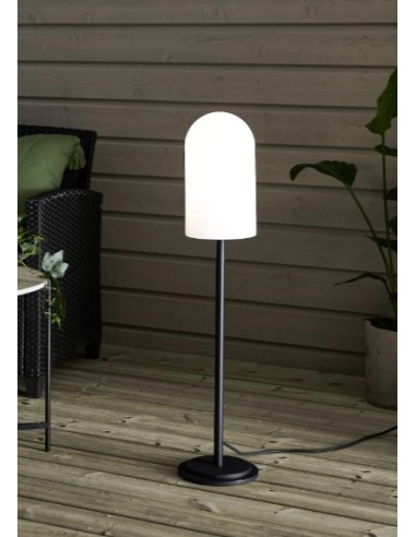 Markslöjd Afternoon – Luminaire de jardin IP44, abat-jour blanc, style contemporain