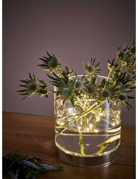 Markslöjd Bouquet – Compact et élégant (H19,5 cm), lumière d’ambiance sans fil et déco florale