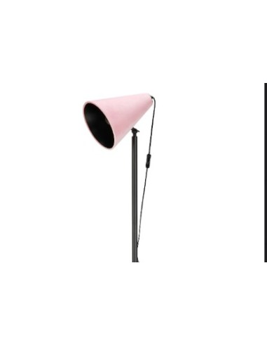 Luminaire Cilla Rose design contrasté noir et rose, éclairage ciblé pour salon ou coin lecture