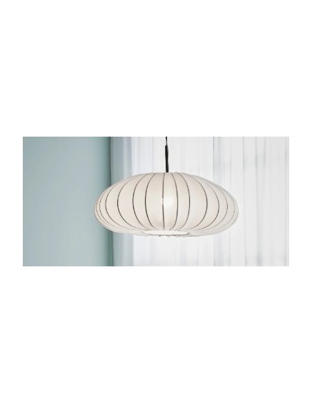 Plafonnier style zen ou scandinave, ampoule E27 non incluse, ambiance douce et apaisante