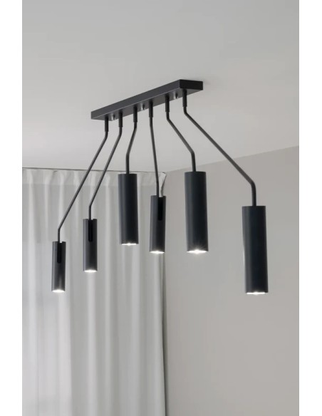 Markslöjd Ramus – Montage au plafond, ampoules GU10 non incluses, IP20, classe I