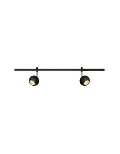 Markslöjd Expand – Rail LED sans variateur, montage par vis, compatible système modulaire.