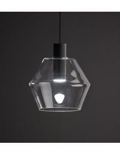 Suspension Led verre et métal Diament - Markslöjd Leluminaireled.com
