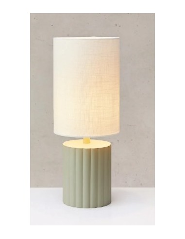 Lampe de table contemporaine Can, idéale pour salon, chambre ou bureau, style sobre et raffiné.