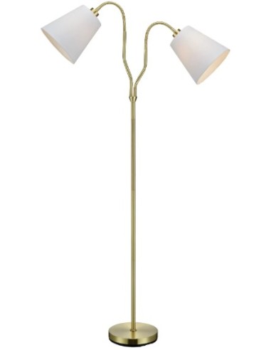 Bras flexibles et interrupteurs individuels, design pratique pour une ambiance lumineuse raffinée.