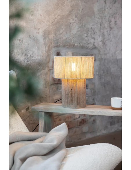 Markslöjd Soga – Ambiance douce et naturelle avec cette lampe en jute artisanale