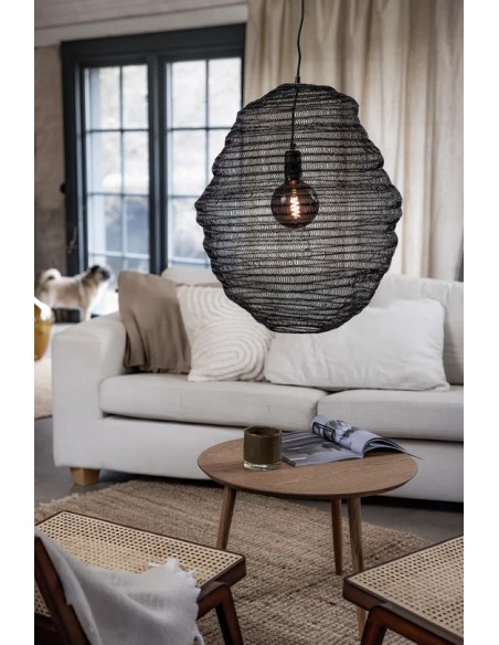 Markslöjd Tazza – Suspension avec câble noir 150 cm, effets d’ombre saisissants garantis