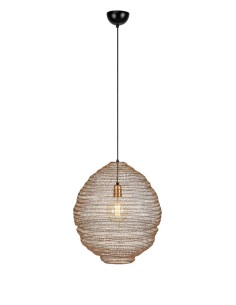 Markslöjd Tazza – Suspension dorée style ruche, Ø50 cm, H55 cm, E27 40 W max