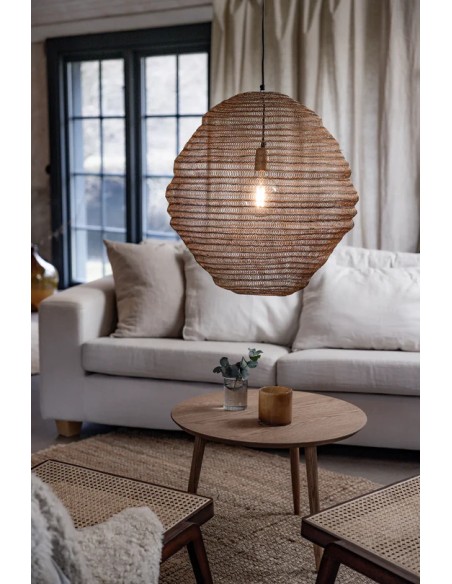 Markslöjd Tazza – Design organique en métal doré, lumière chaleureuse et cosy