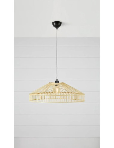 Markslöjd TAPA – Câble textile noir 150 cm avec crochet, ampoule E27 40W max non incluse