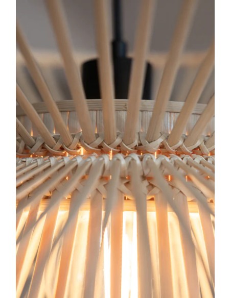 Markslöjd Duplici – Câble textile noir 150 cm avec crochet, ampoule E27 60W max non incluse