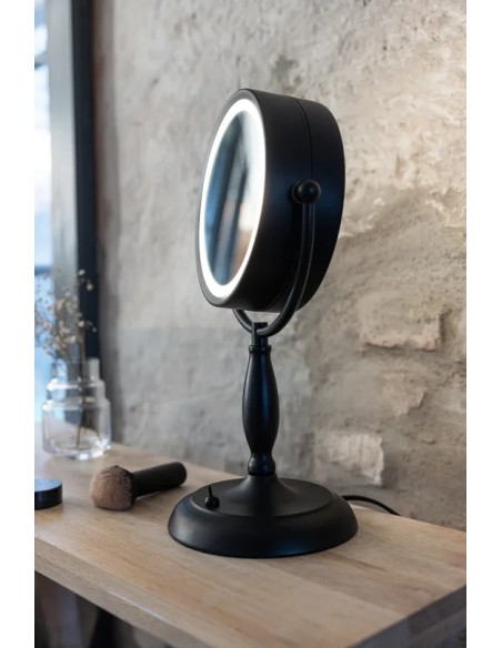 Markslöjd Face  – Câble noir 2 m avec interrupteur marche/arrêt, ampoule E14 25W max non incluse