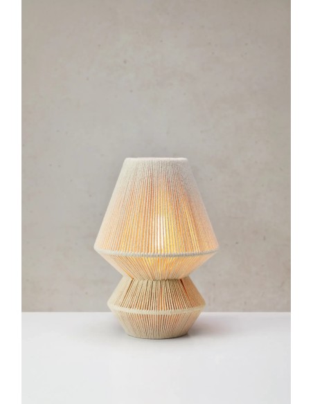 Lampe de table E27 Max 40W, beige, 34 cm  - Markslöjd - Razzo