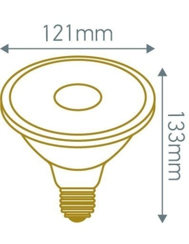 Ampoule Led étanche E27 PAR38 15W dimmable - Girard Sudron Leluminaireled.com