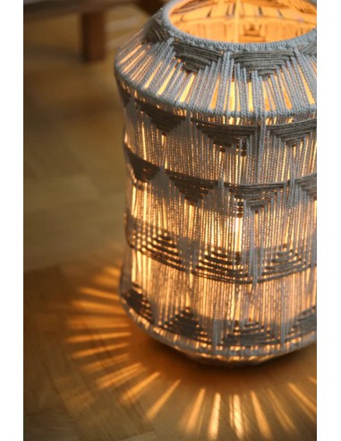 Markslöjd Ano – Câble textile blanc 200 cm avec interrupteur, ampoule E27 40W max non incluse