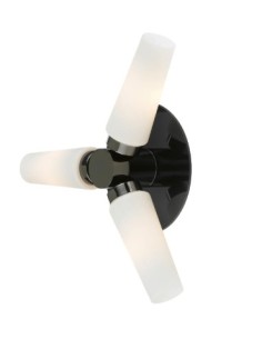 Plafonnier IP44 pour salle de bain, avec 3 douilles E14 pour un éclairage directionnel. 2