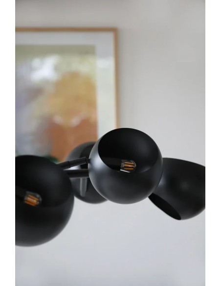 Markslöjd Edgar – Crochet de suspension, ampoules E14 40W max non incluses