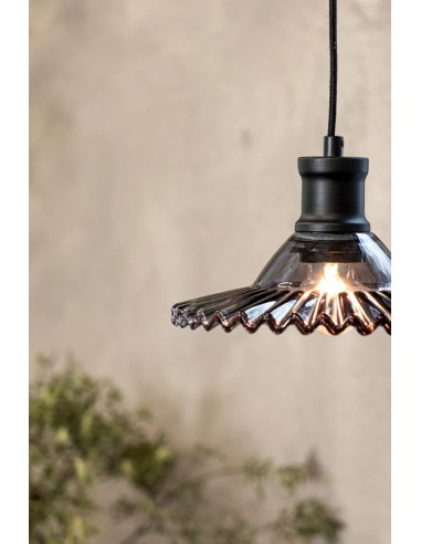 Markslöjd Novia – Câble textile noir 350 cm avec interrupteur, ampoule E27 40W max non incluse