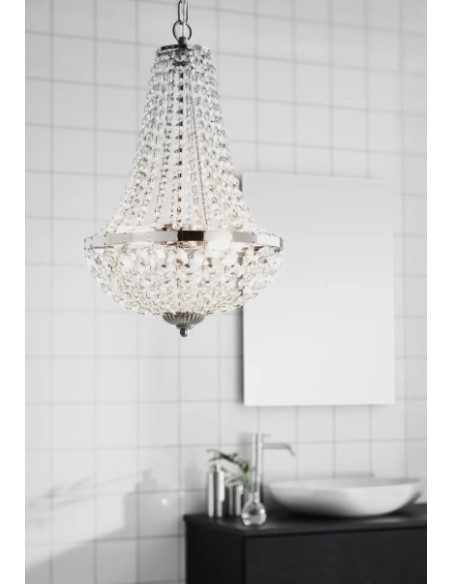 Design luxueux et scintillant, parfait pour une déco intérieure classique ou contemporaine.