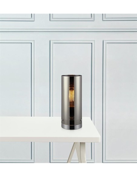 Lampe de table design Storm chrome - Markslojd Leluminaireled.com